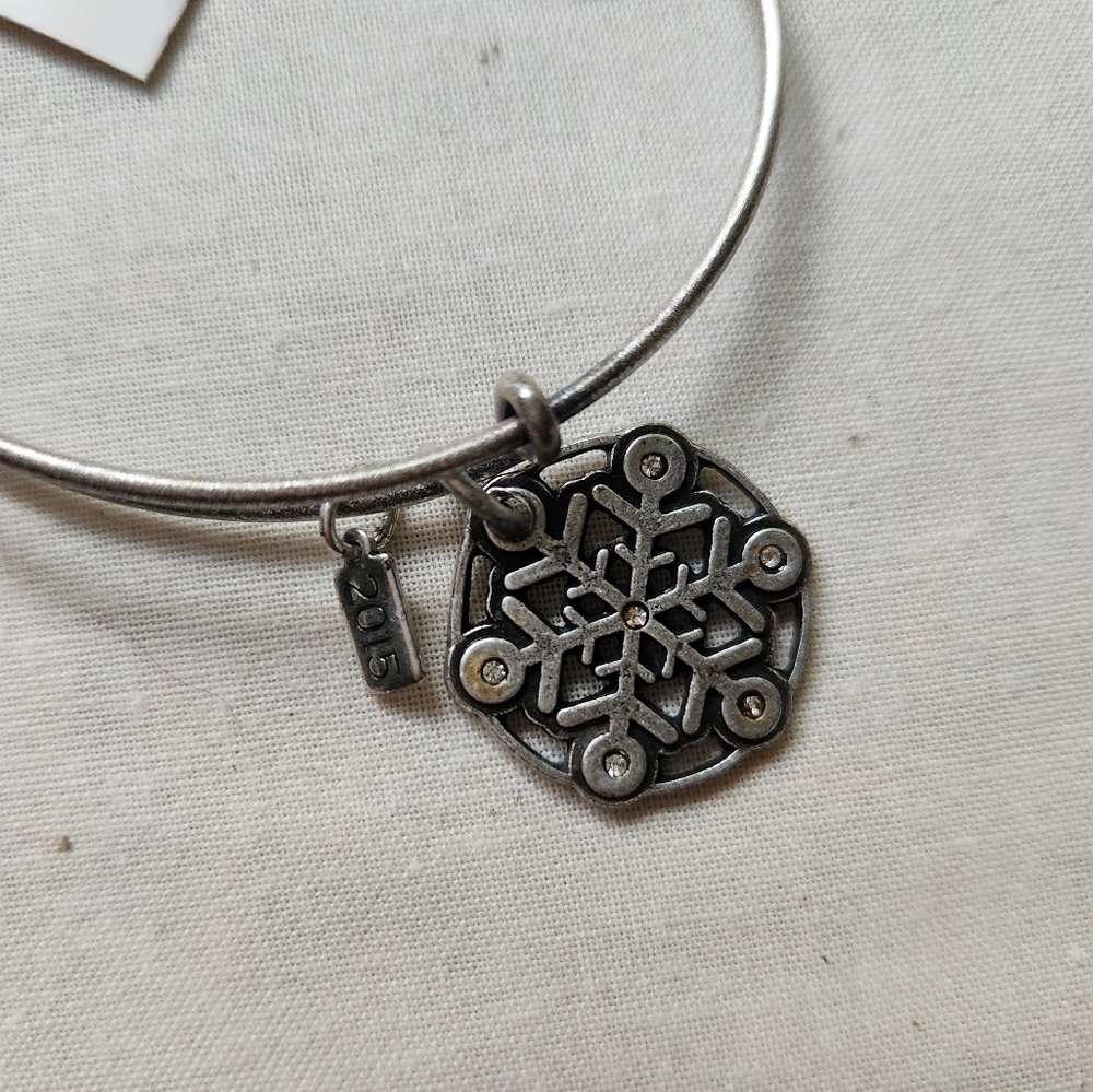 Alex and Ani 2015 Snowflake Bracelet